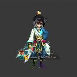 古裝 少年 男孩 模型