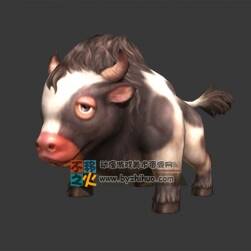 Q版 屬可愛的小牛  Max模型