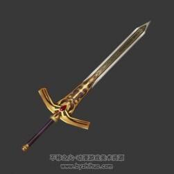 一把寶劍 手游武器模型