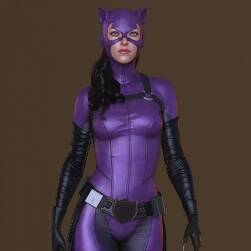 dc 漫畫 貓女 性感 美女 模型