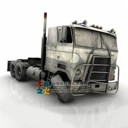 廢舊車頭 Max模型