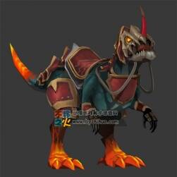 高品質(zhì) 裝甲龍 坐騎 Max模型