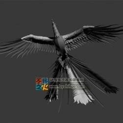 精品鳳凰 Max模型 不含貼圖