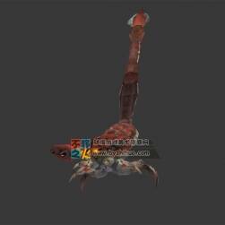 準(zhǔn)備攻擊的蝎子 Max模型