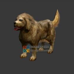 Dog 大黃狗一只 Max模型