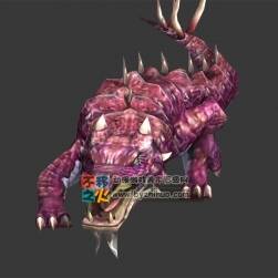 鱷魚快爬 Max模型