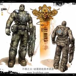 戰(zhàn)爭(zhēng)機(jī)器2 概念設(shè)定圖集 1074P