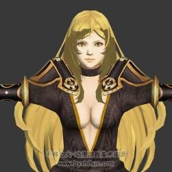 【龍背上的騎兵3】女主角 5姐妹角色模型集合+菟走路動畫