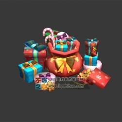 圣誕禮物堆