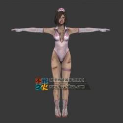 外國(guó) 護(hù)士 受傷 血  傷口 模型