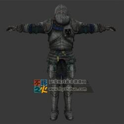 中世紀(jì) 鎧甲 士兵模型