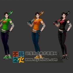 美女 棒球 女明星 模型