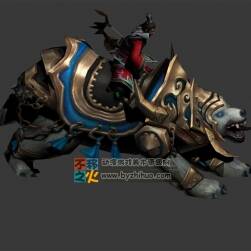 載人奔跑的戰(zhàn)熊 Max模型