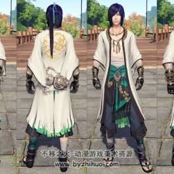 古風(fēng)武俠 門派角色建模參考圖 112P