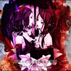 日本畫師RedJuice 作品小圖包 191P