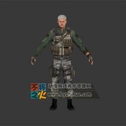 次世代白發(fā)士兵戰(zhàn)士模型