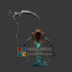 幽靈 鐮刀 死神 模型