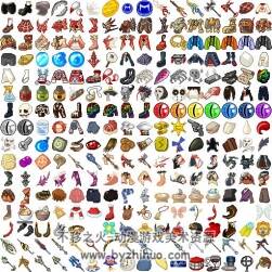 Q版像素游戲 icon裝備道具圖標(biāo)