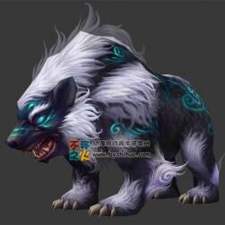 召喚獸邙山熊 Max模型