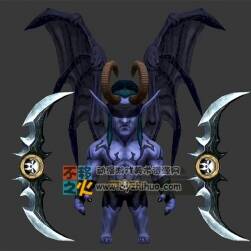 壯漢 蝙蝠 刺客 模型