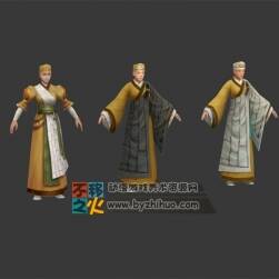 古裝 尼姑 模型