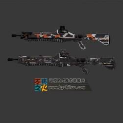 次世代兩把機(jī)槍模型