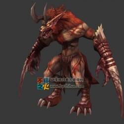 獸人 妖怪 狼人模型