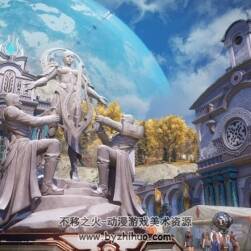 游戲場(chǎng)景素材 天鑄場(chǎng)景圖集包 72P