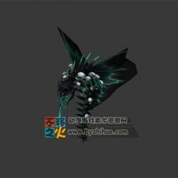 蛇骨  妖怪 怪物 模型