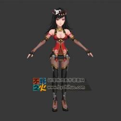 少女 旗袍 黑絲 模型