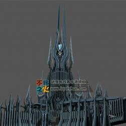 魔獸世界 WOW 冰冠要塞 游戲場景模型