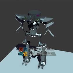 科幻機(jī)械 機(jī)器人 Max模型