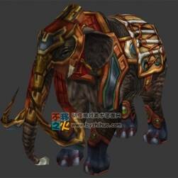 金甲大象坐騎 Max模型