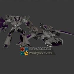 機器人戰(zhàn)士飛船模型