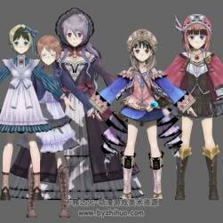 【托托莉的工作室】3D角色模型