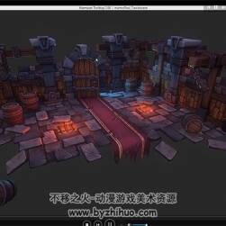 Maya地下城堡游戲場(chǎng)景制作視頻教程 第二季