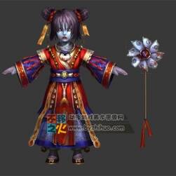 法師 蘿莉 僵尸模型