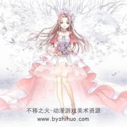 日系少女精品壁紙插畫圖集 115P