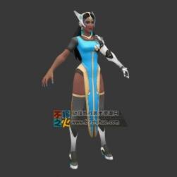 次世代未來鎧甲女戰(zhàn)士模型