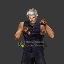 鬼泣3 吉維爾 帶動(dòng)作游戲角色模型