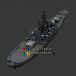 高級軍用戰(zhàn)艦 Max模型