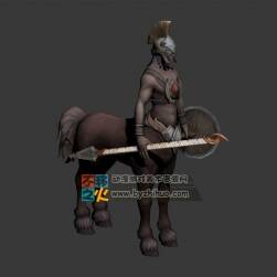 次世代人馬槍盾戰(zhàn)士模型