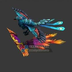 青鸞與鳳凰 Max模型