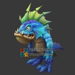 魚怪  海怪 怪物模型