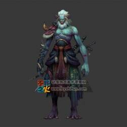 妖王 鬼王 怪物 模型