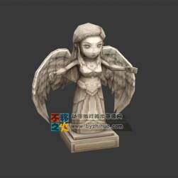 卡通天使雕像