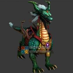 碧玉麒麟 坐騎 Max模型