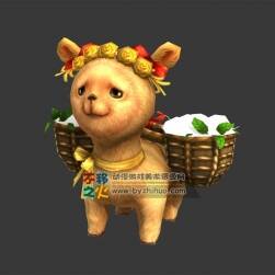 Alpaca 羊駝 Q版Max模型