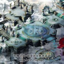 【修天決】修仙類游戲 45度場景地圖 33P