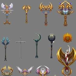 【神魔大陸】武器模型合集